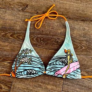Rip curl rare artist bikini